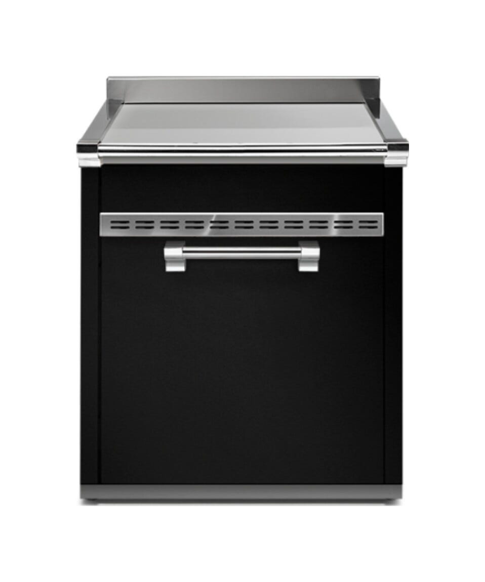 Steel Ascot A7S-P Ascot Piano da lavoro 70 cm, 1 cassetto push-pull + 1 anta soft-close, acciaio inox