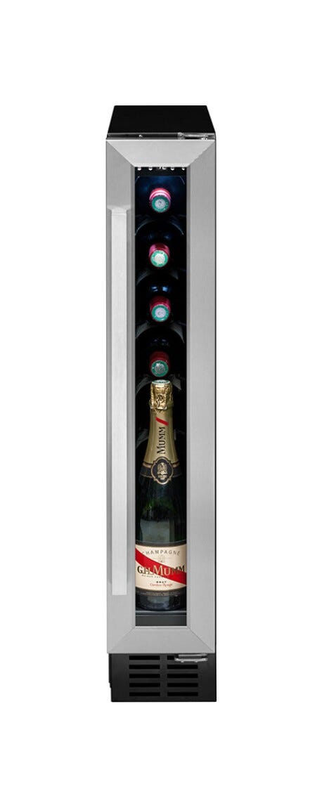 Avintage AVU8TXA Cantina vino da incasso sottotop cm. 15 h. 82 - 8 bottiglie - inox