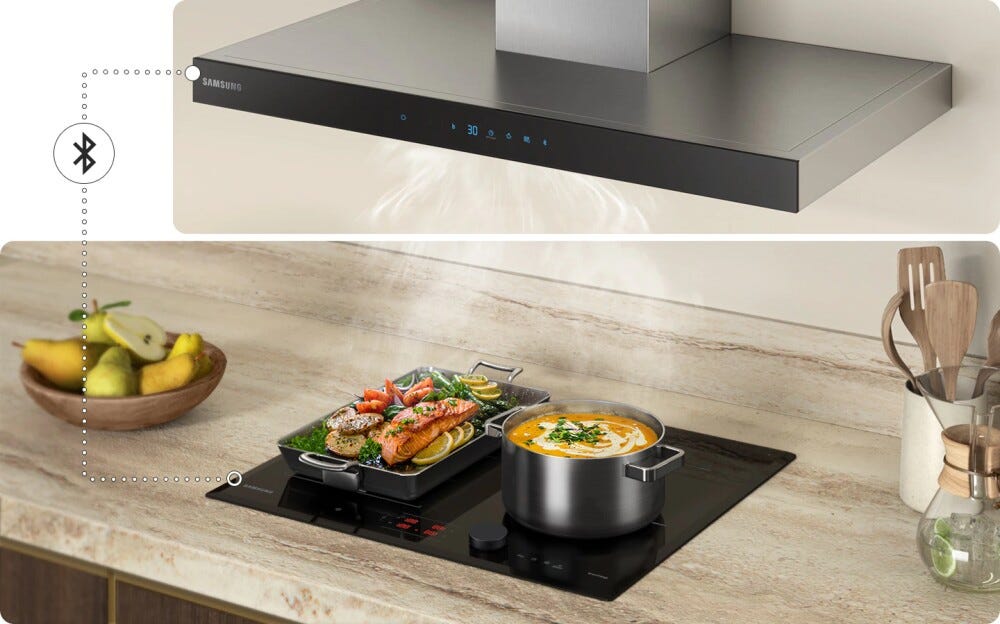 Samsung NZ64B6058KK Piano cottura a induzione cm. 60 - vetroceramica nero