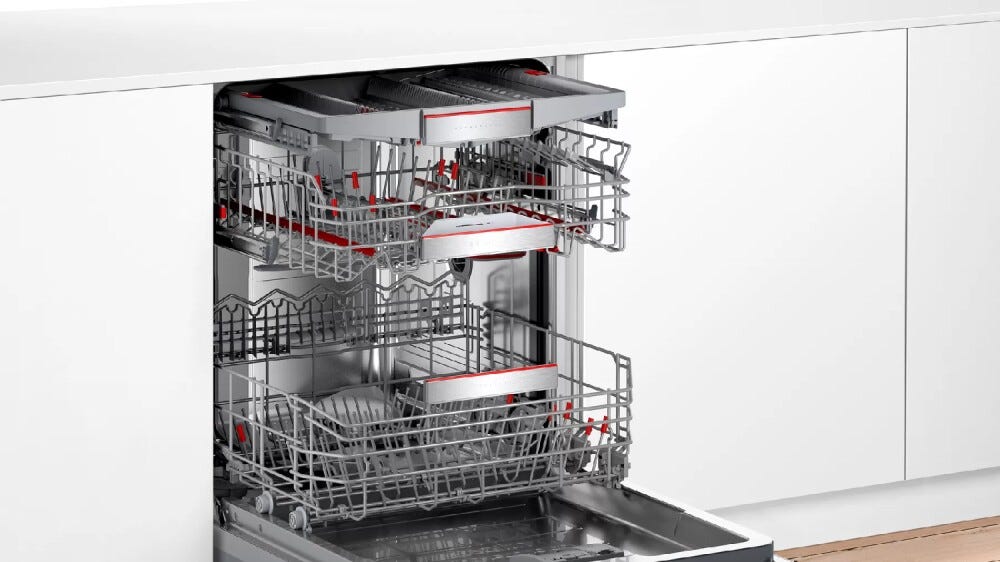 Bosch SMI8YCS03E Serie | 8 Lavastoviglie integrata totale cm. 60 - 14 coperti - acciaio inox