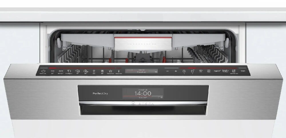 Bosch SMI8YCS03E Serie | 8 Lavastoviglie integrata totale cm. 60 - 14 coperti - acciaio inox