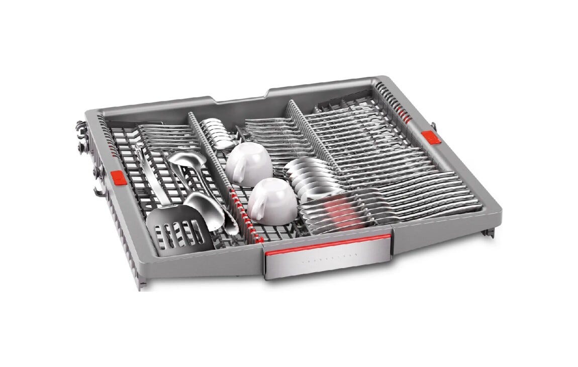 Bosch SMI8YCS03E Serie | 8 Lavastoviglie integrata totale cm. 60 - 14 coperti - acciaio inox