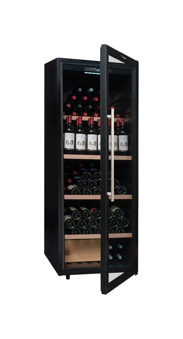 Avintage CPW204B1 Cantina vino a libera installazione cm. 60 h. 159 - 204 bottiglie - nero