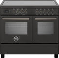 Bertazzoni PRO105I2ECAT Professional Cucina da accosto 100 cm, piano induzione 5 zone, doppio forno, nero