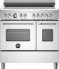 Bertazzoni MAS95I2EXT Master Cucina a libera installazione 90 cm, piano a induzione 5 zone con doppio forno, inox