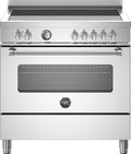 Bertazzoni MAS95I1EXT Master Cucina a libera installazione 90 cm, piano a induzione 5 zone e forno elettrico 103 L, inox