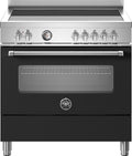 Bertazzoni MAS95I1ENET Master Cucina da accosto 90 cm, 5 zone a induzione, forno elettrico 103 L, 11 funzioni, nero