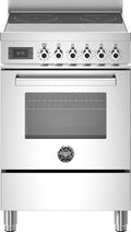 Bertazzoni PRO64I1EXT Professional Cucina da accosto cm. 60 con 4 zone a induzione + forno elettrico, inox