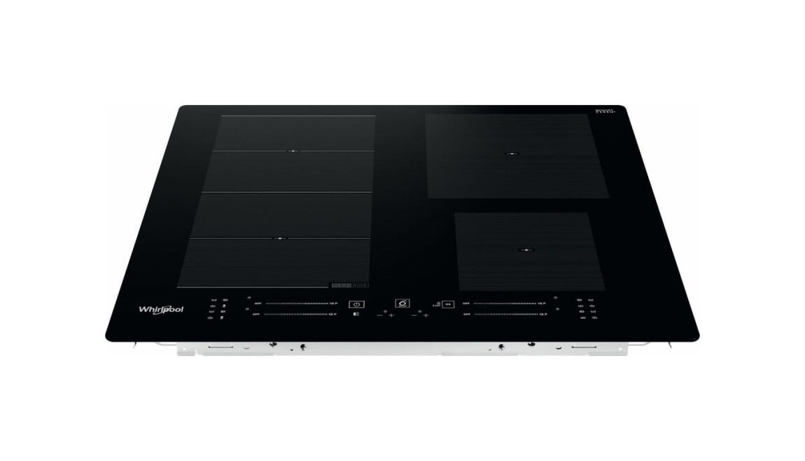 Whirlpool WF S0160 NE Piano cottura a induzione cm.59 - vetroceramica nero