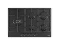 Schock Professional PC75 Piano cottura a gas cm 75 - nero opaco