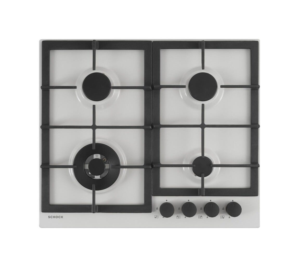 Schock Professional PC60 1T Piano cottura a gas cm 60 - new alumina