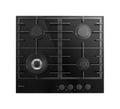 Schock Crystal PC60 1 T Piano cottura a gas cm 60 - vetro nero