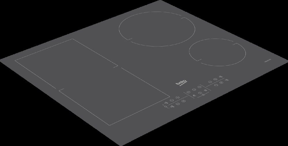 Beko HII64200FMTZG Piano cottura a induzione cm 58 - vetroceramica nero