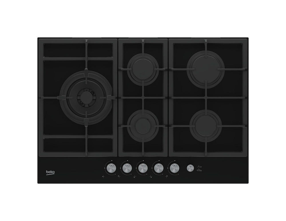 Beko HILL75235S Piano a cottura a gas cm. 75 - vetro nero