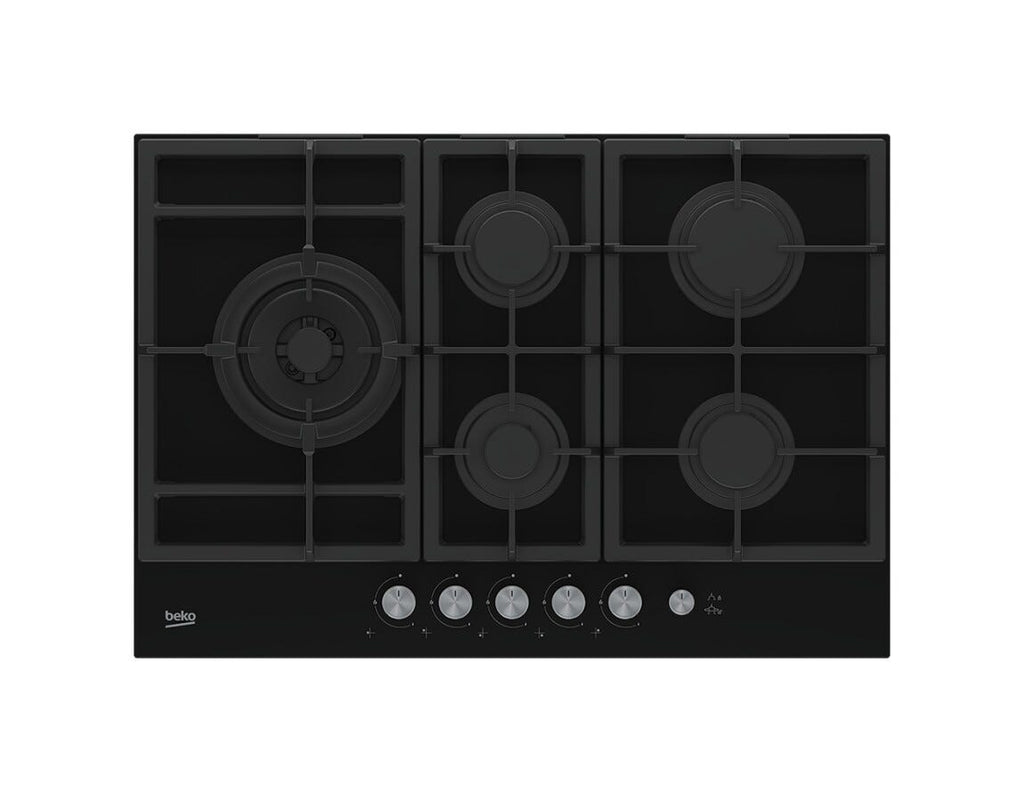 Beko HILL75235S Piano a cottura a gas cm. 75 - vetro nero