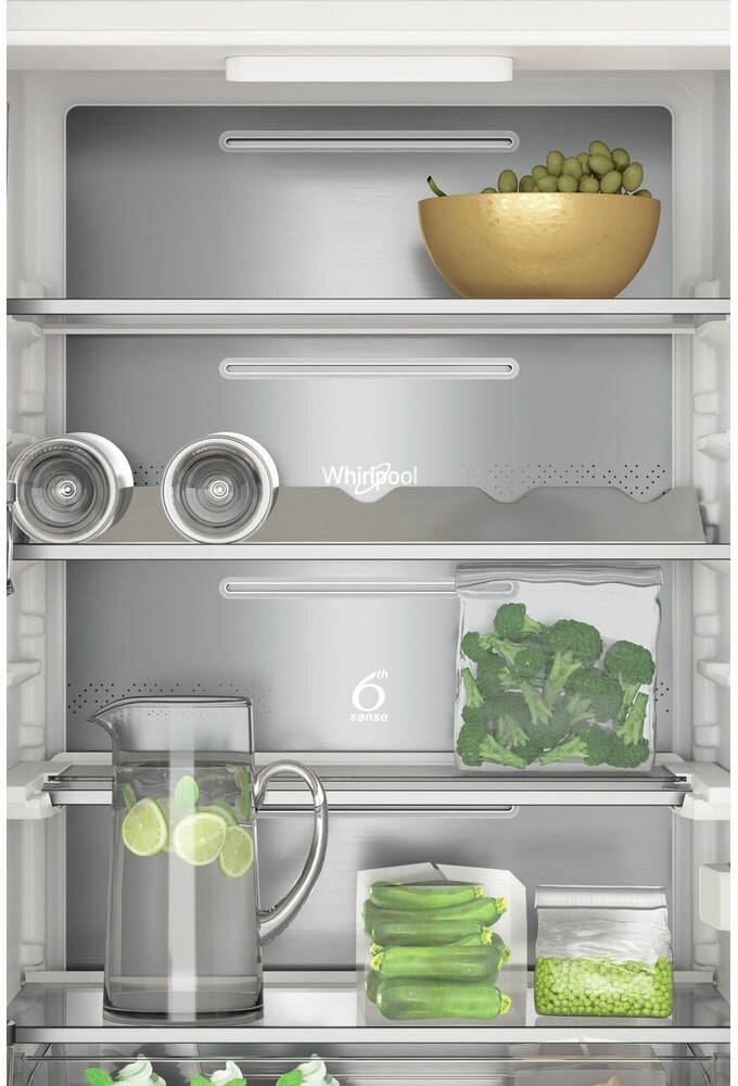 Whirlpool WHC20 T573 P Frigorifero con congelatore da incasso cm. 54 h. 194 - lt. 280 - bianco