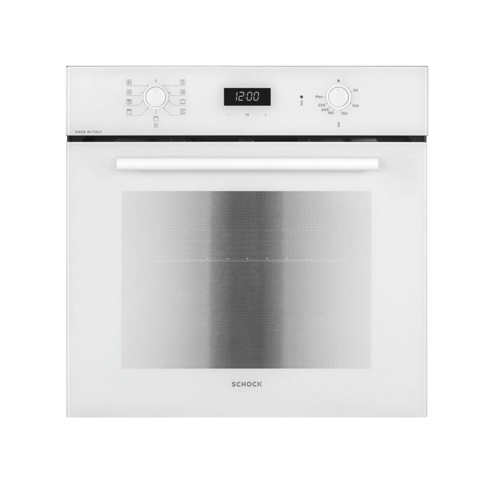 Schock SFS98WHN Silver Forno elettrico multifunzione cm. 60 - cristallo bianco