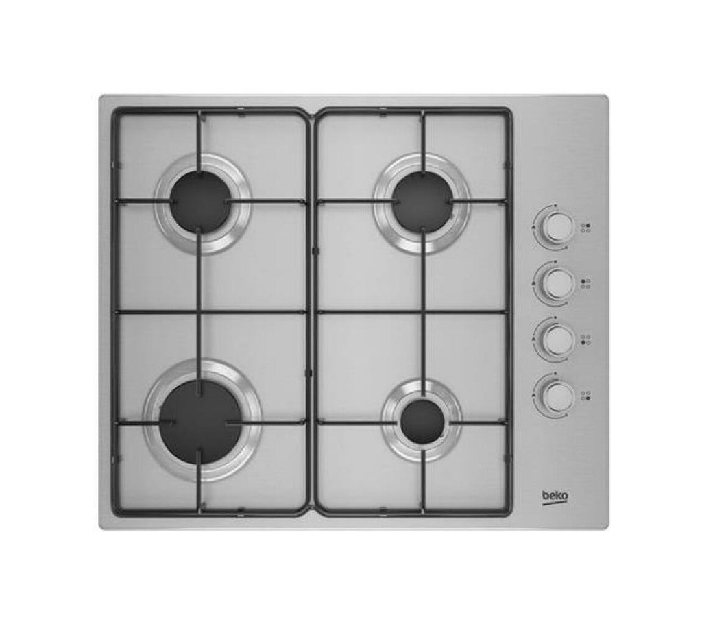 Beko HIGG641C3SX Piano a cottura a gas cm. 61 - inox