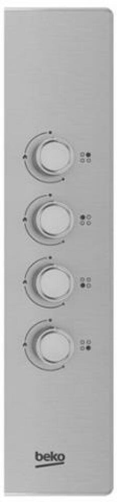 Beko HIGG641C3SX Piano a cottura a gas cm. 61 - inox