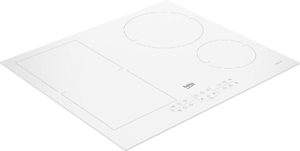 Beko HII64200FMTW Piano cottura a induzione cm 58 - vetroceramica bianco