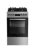 Beko FSMT55330DXDS Cucina da accosto cm 50 - 4 fuochi + 1 forno elettrico - inox