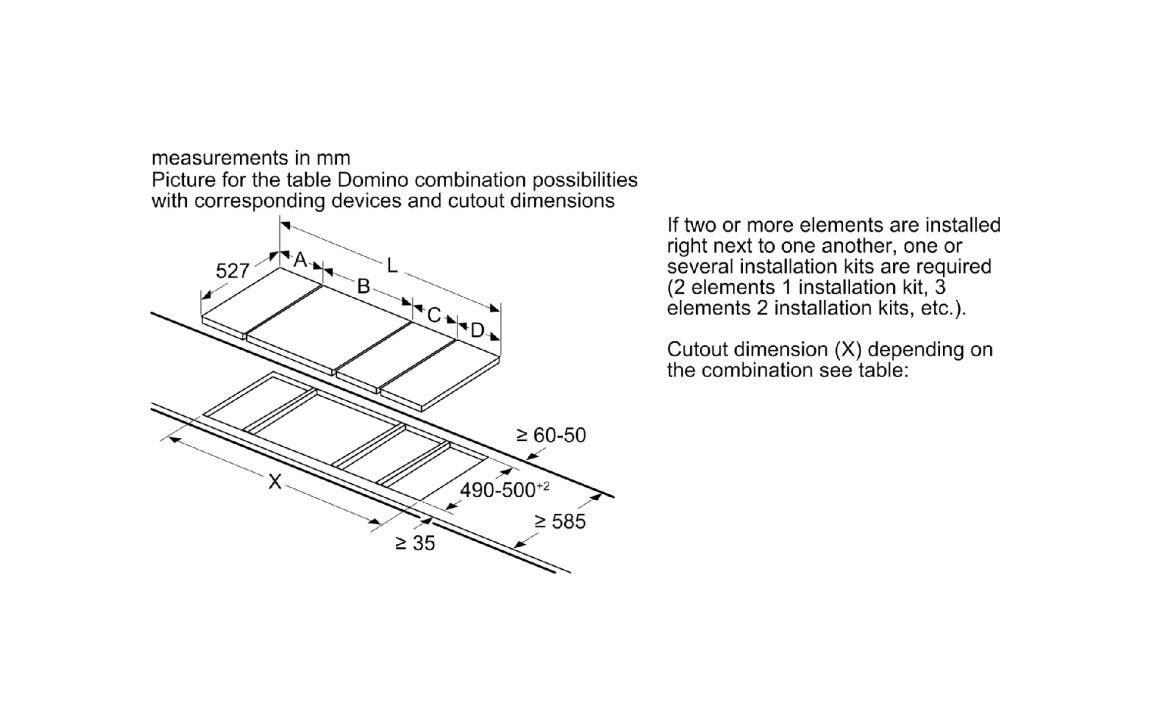 Bosch PKF375FP2E Serie | 6 Piano cottura elettrico cm. 30 - vetroceramica nero profilo inox