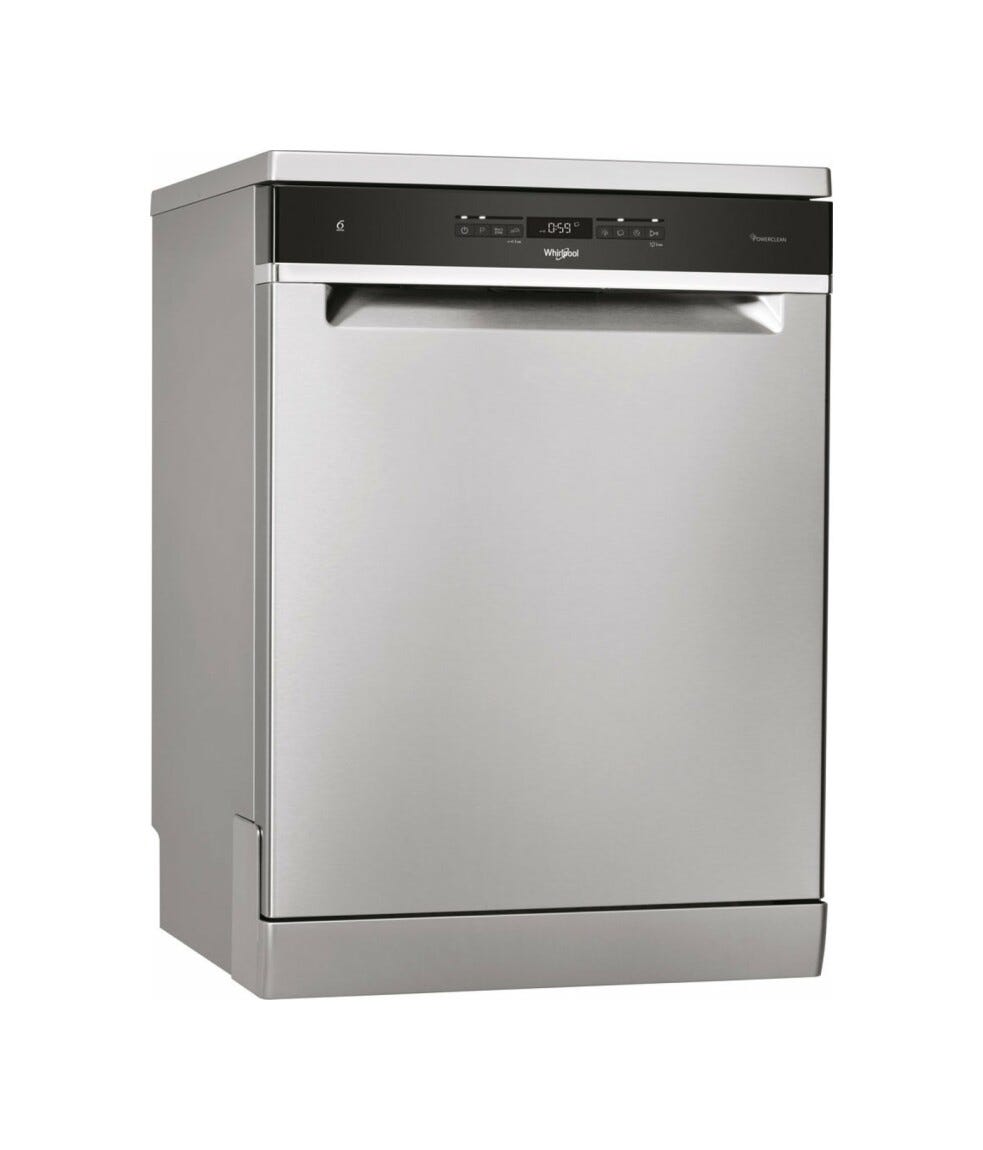 Whirlpool WFO3T133PFX Lavastoviglie a libera installazione cm. 60 - 14 coperti - inox