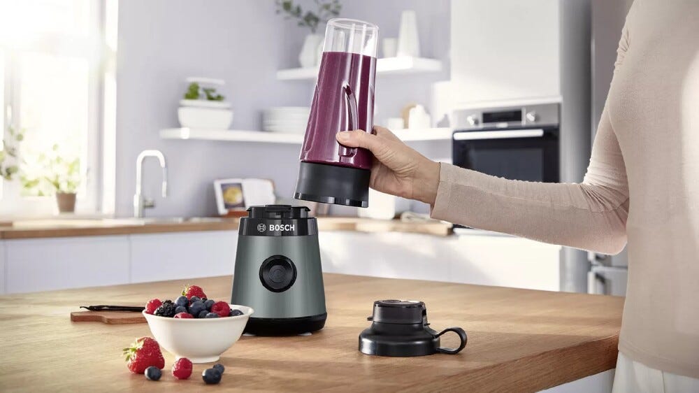 Bosch MMB2111S Serie | 2 VitaPower Frullatore 0,6 l - grigio scuro