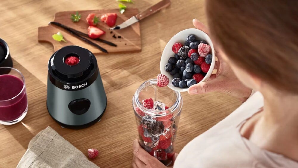 Bosch MMB2111S Serie | 2 VitaPower Frullatore 0,6 l - grigio scuro