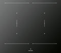 Barazza 1PIDC60N City Piano cottura a induzione cm. 60 - vetroceramica nero