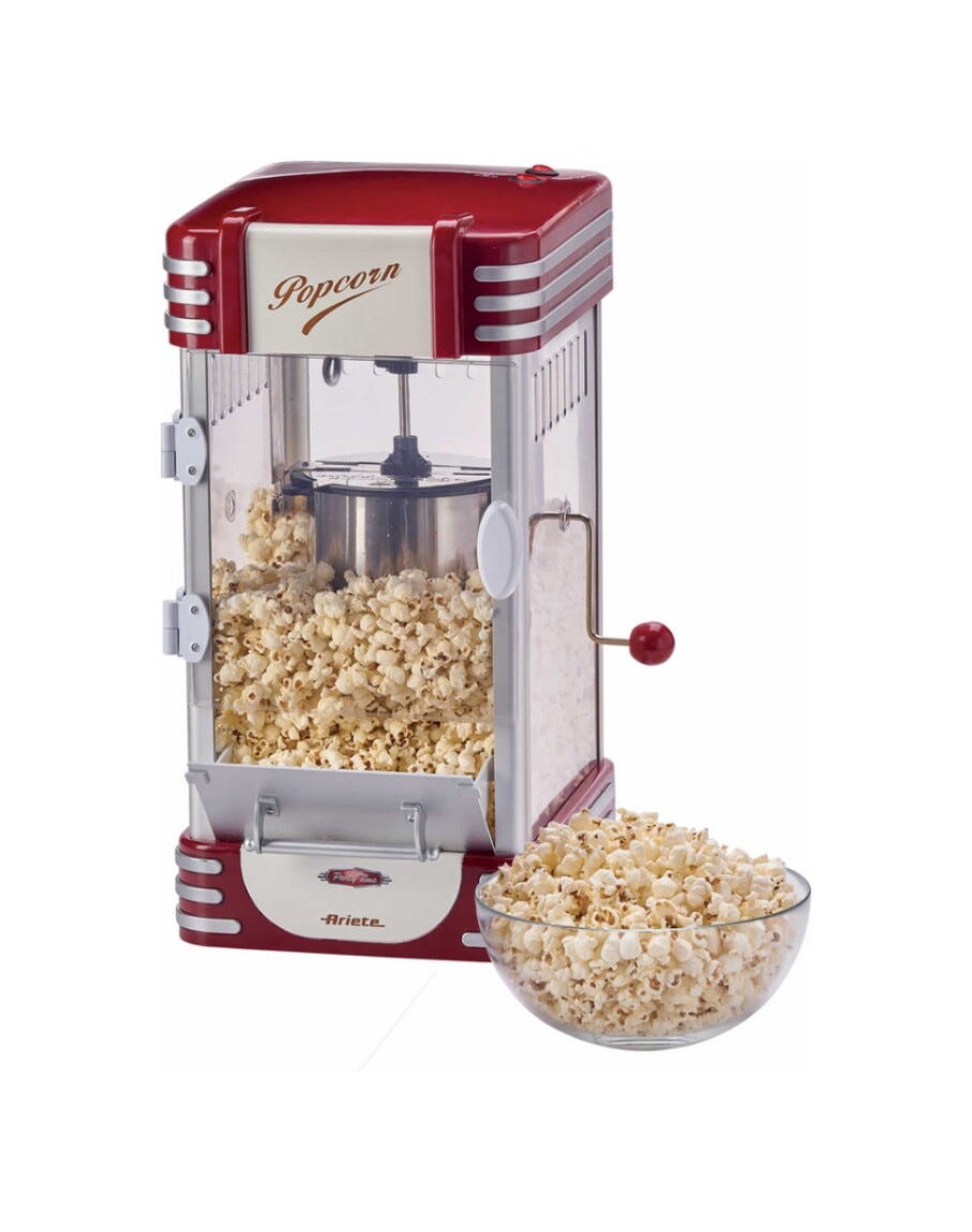 Ariete 2953 Popper XL Macchina per popcorn - rosso