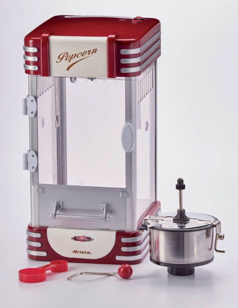 Ariete 2953 Popper XL Macchina per popcorn - rosso