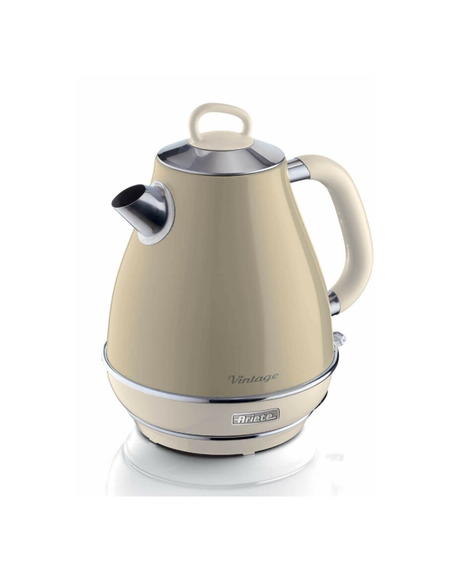 Ariete 2869 Vintage Bollitore Elettrico 1,7 lt - beige