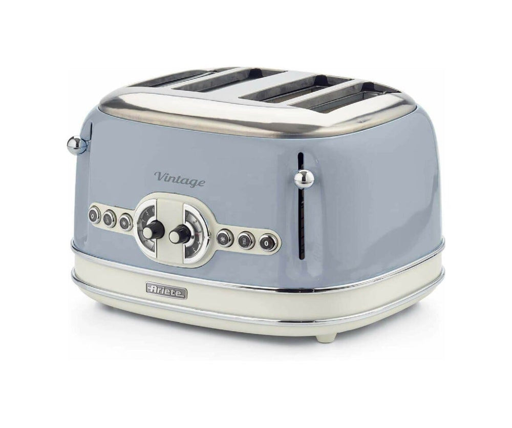 Ariete 0156 Vintage Tostapane 4 fette - celeste