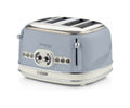 Ariete 0156 Vintage Tostapane 4 fette - celeste