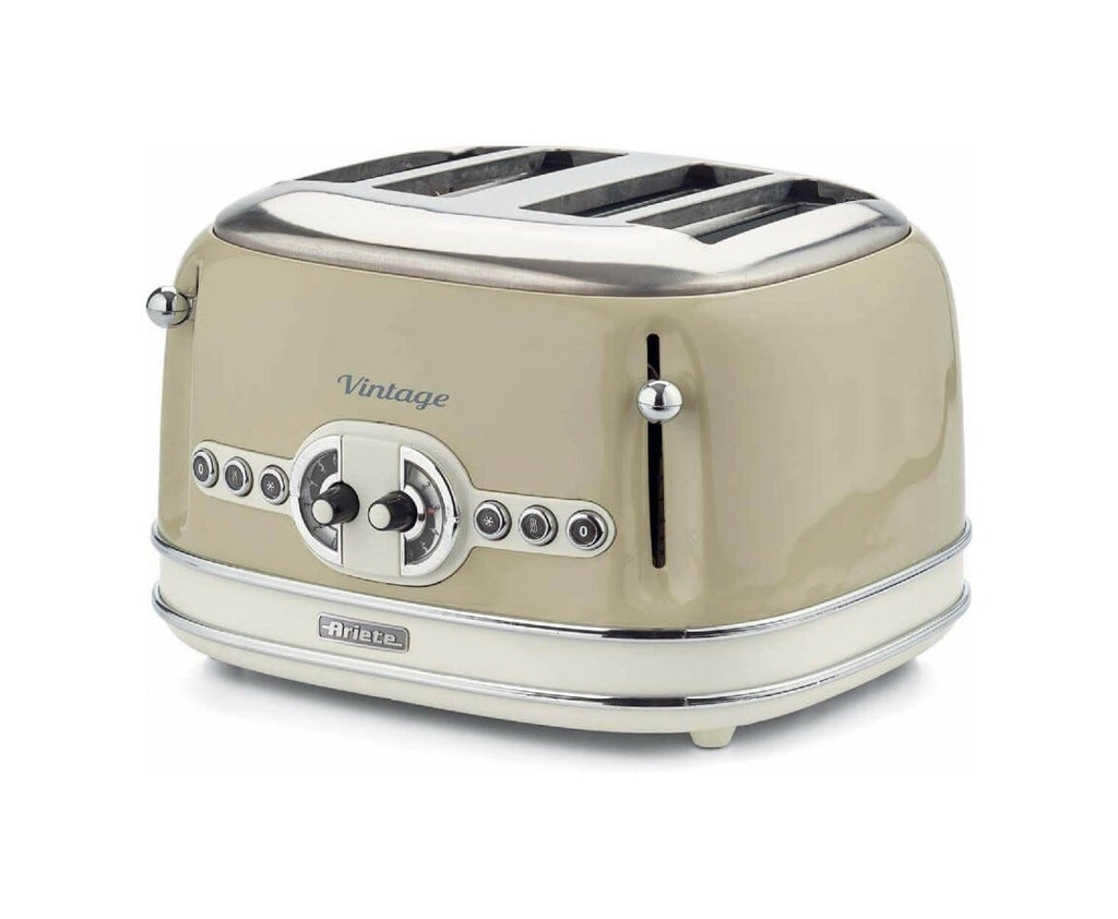 Ariete 0156 Vintage Tostapane 4 fette - beige