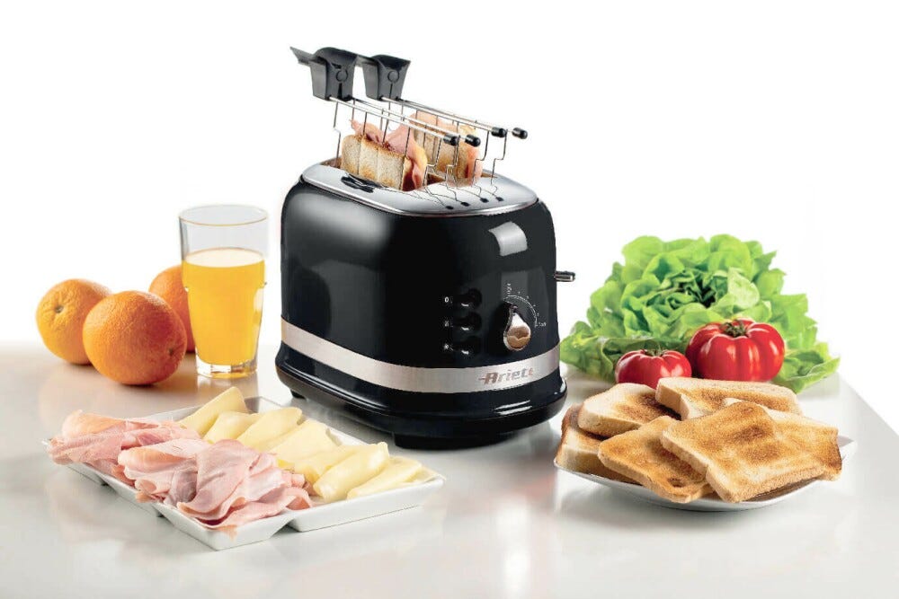 Ariete 0149 MODERNA Tostapane 2 fette - nero