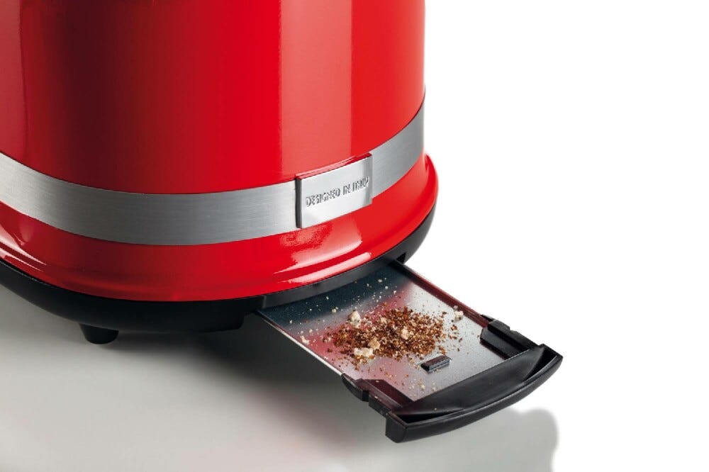 Ariete 0149 Moderna Tostapane a 2 scomparti - rosso