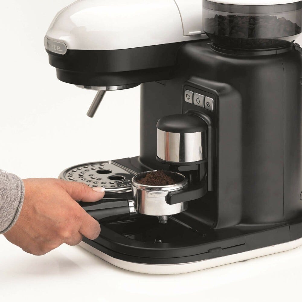 Ariete 1318 MODERNA Macchina per caffè - bianco/nero