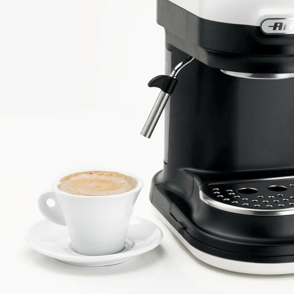 Ariete 1318 MODERNA Macchina per caffè - bianco/nero