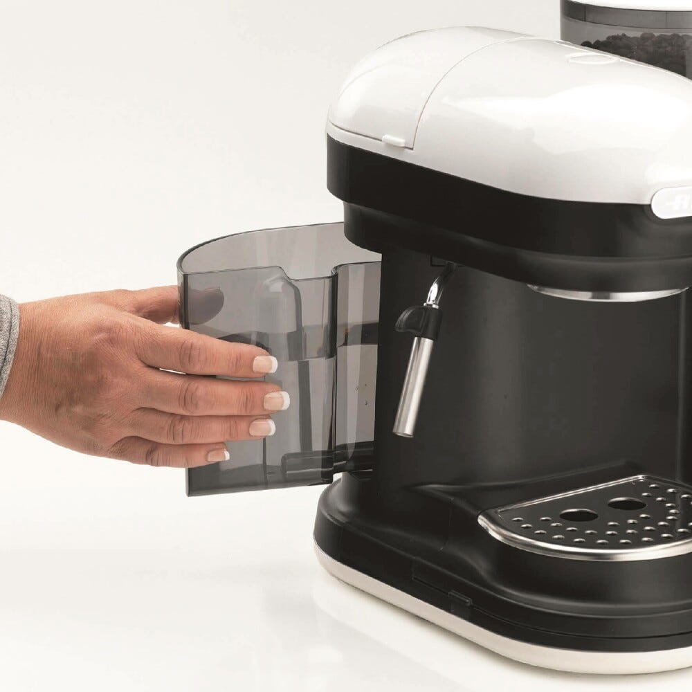Ariete 1318 MODERNA Macchina per caffè - bianco/nero