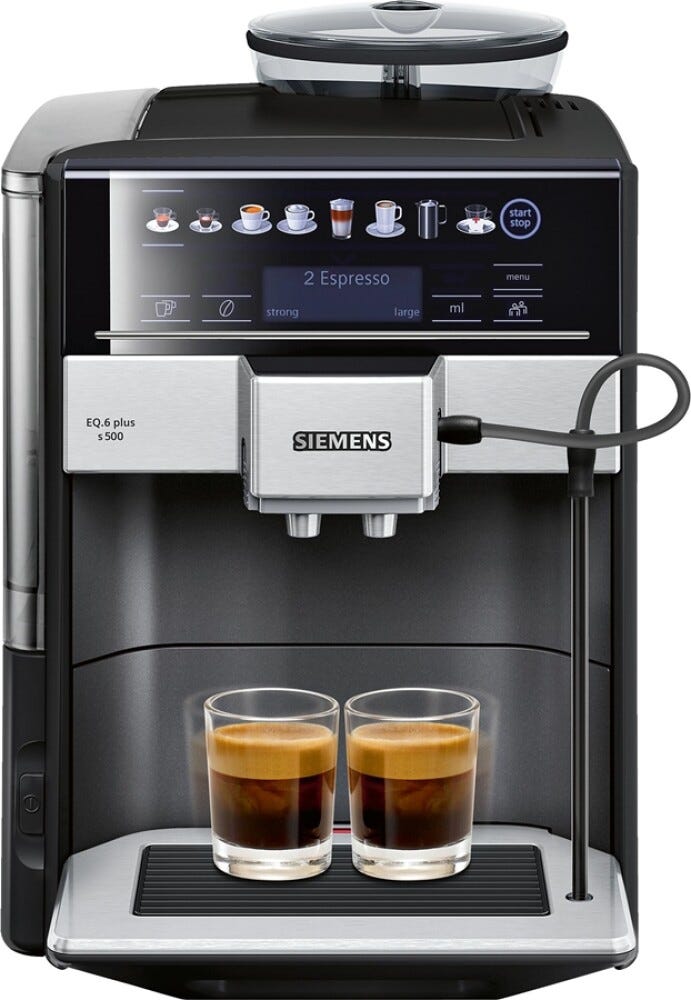 Siemens TE655319RW Macchina per caffè automatica - nero