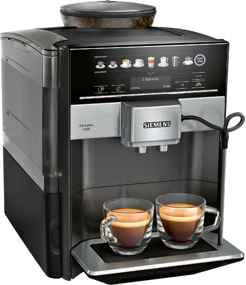 Siemens TE655319RW Macchina per caffè automatica - nero