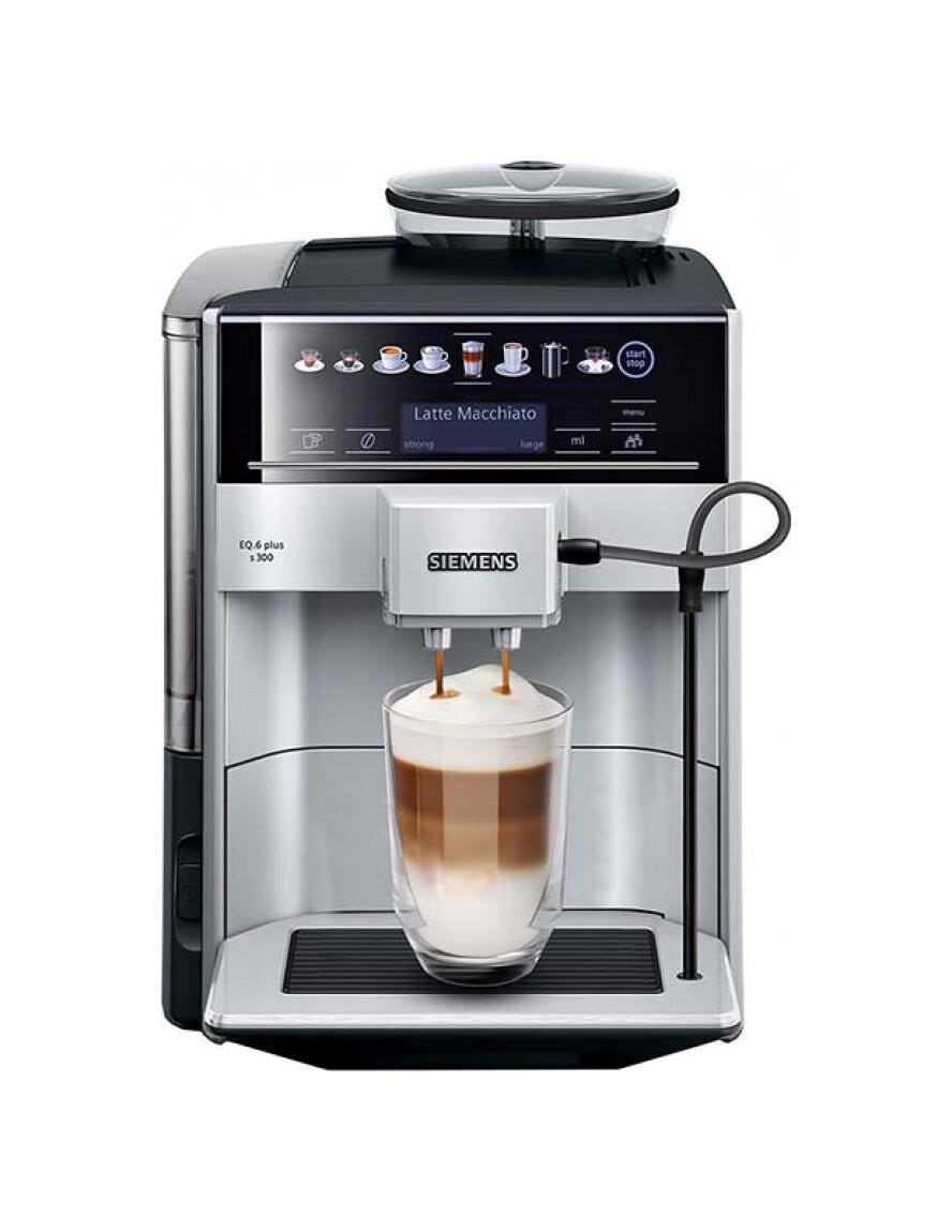 Siemens TE653M11RW Macchina per caffè automatica - silver