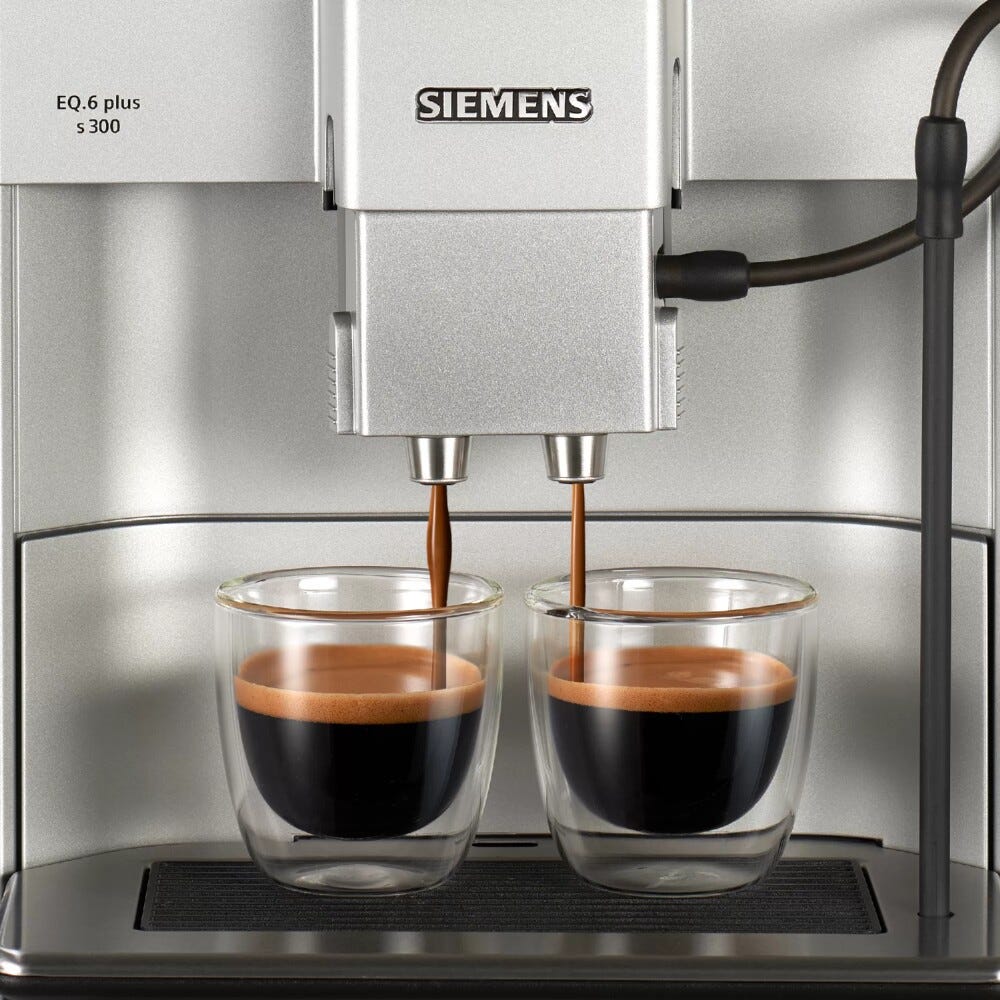 Siemens TE653M11RW Macchina per caffè automatica - silver