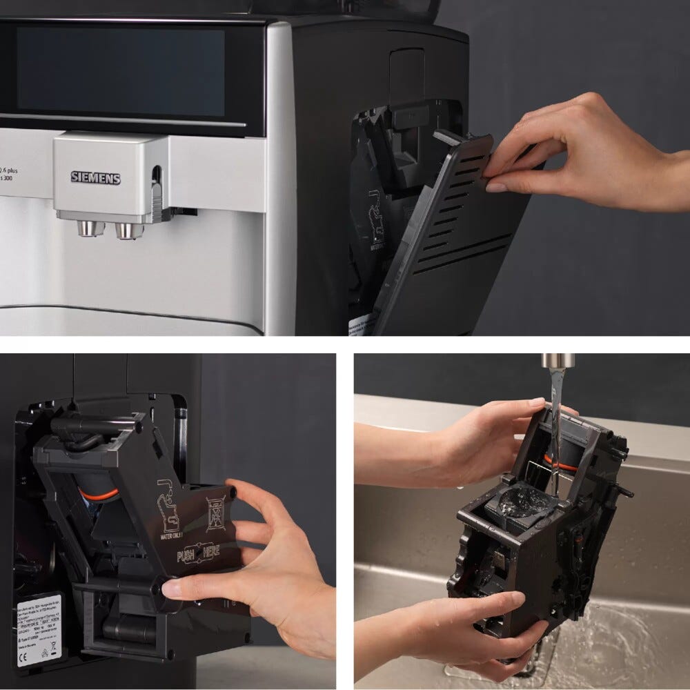 Siemens TE653M11RW Macchina per caffè automatica - silver