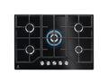 Electrolux KGG75362K 600 Piano cottura a gas 75 cm, 5 zone, SpeedBurner e StepPower, vetro nero