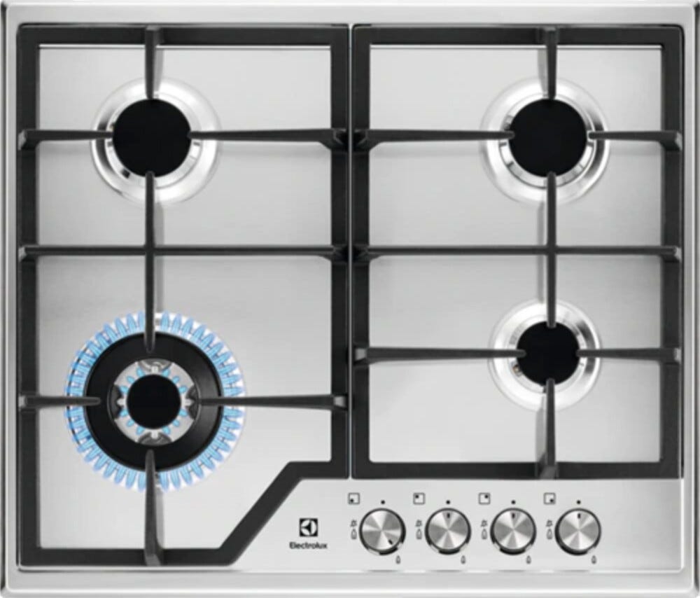Electrolux CGS6436BX Piano cottura a gas cm. 60 - acciaio inox