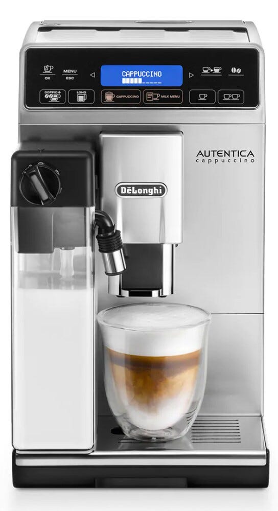 De Longhi 29.660 SB Macchina per caffè automatica - nero/inox
