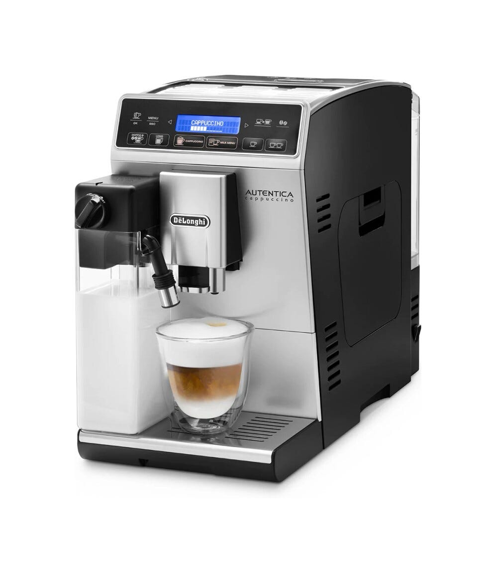 De Longhi 29.660 SB Macchina per caffè automatica - nero/inox